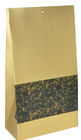 Изготовленная на заказ классицистическая бумага Kraft упаковывая для пакетиков чая, плоское дно
