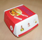 Ecofriendly коробка бумажной коробки гамбургера бумажной коробки упаковывая упаковывая для бургера
