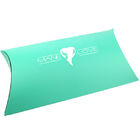 Коробка выдвижения волос коробки подушки бумажная с напечатанным логосом, обеспеченным индивидуальным обслуживанием
