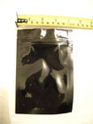 Лоснистый Unprinted мешок Mylar 10 x 15 равнин Ziplock для капсул упаковывая мешок с Ziplock