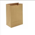 Конфеты хлеба еды подарка бумажных мешков Брайна Kraft мешки Recyclable упаковывая для бутика