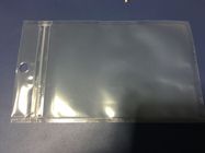 3 мешка бортовых ясности уплотнения пластичных упаковывая ziplock мешок с отверстием вида