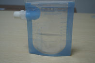 Многоразовый прозрачный двойной Ziplock BPA освобождает мешок Spout еды