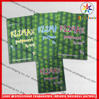 Мешки травяного ладана Potpourri миниые Ziplock/полиэтиленовые пакеты застежка-молнии в зеленом цвете