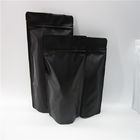 Штейновая черная фольга стоит вверх мешок с молнией, сумками фольги для упаковки еды