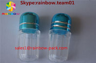 пластиковый член контейнеров капсул бутылок таблетки для продажи сформировал контейнеры капсулы бутылки голубые шестиугольные и восьмиугольную форму