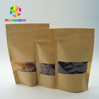 Пакетики чая упаковывая, замок бумаги Крафт логотипа застежка-молнии стоят вверх сумки и мешки