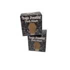 Высококачественный на заказ квадратный черный бумажный ящик со специальным передним полом окна упаковка продуктов питания белый картонный подарочный ящик