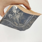 Логотип из алюминиевой фольги для пищевых продуктов съедобная упаковка перезапечатываемая запахоустойчивая влагостойкая подъемная сумка