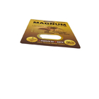 Оптовая продажа Мед носорога Напечатанный золотой секрет Чудо Мед 3D бумажная карточка дисплейная коробка медовые пакеты упаковка