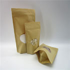 Овальные форменные подгонянные бумажные мешки/мешок порошка протеина риса упаковывая