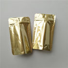 Логотип изготовленный на заказ стоит вверх мешки кофе, сумки упаковки еды золота металлические Зиплок