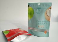 Пластиковая сумка закуски порошка кокоса упаковывая подгонянное прокатанное Ресеалабле с молнией