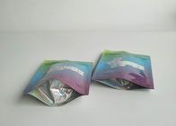 Влагостойкие пластиковые мешки упаковывая ясно печенья окна голографические с молнией
