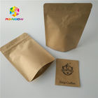 Эко- дружелюбная жара бумажной коробки еды упаковывая - загерметизируйте Зиплок клапан для кофейного зерна