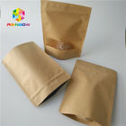 Жара бумаги Брауна Крафт - сумки уплотнения упаковывая подгоняли размер для печенья/кофейных зерен
