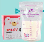 Многоразовые пластиковые мешки упаковывая изготовленное на заказ пре- простерилизованное хранение грудного молока младенца