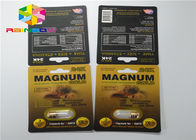 Мужской пакет волдыря таблеток повышения упаковывая карту волдыря носорога 3Д для пакета капсул