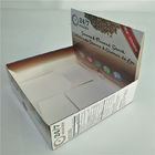 Коробка Крафт бумажная упаковывая рифленый розничный встречный тип Адвокатуры протеина Вхэы бальзама губы