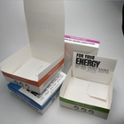 Коробка картона бумажного травяного ладана упаковывая складывая рифленая хлопает вверх коробка дисплея