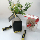 Фольга бумажной коробки ясного окна упаковывая горячая штемпелюя логотип напечатала для пакуя подарка/косметик
