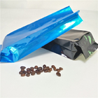 Пакетики чая Гуссет алюминиевой фольги бортовые упаковывая жару мешка кофе - уплотнение с клапаном