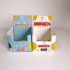Тип бумажной коробки изготовленного на заказ картона вычуры печатания упаковывая встречный верхний складной