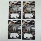 Диаграмма таблетки носорога Эхансемент карт контейнера 3Д волдыря складывая коробка носорога мужской упаковывая бумажная