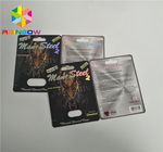 коробка дисплея пластикового волдыря карты волдыря носорога 3д упаковывая для таблеток секса капсул