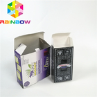 Пурпурный плоский ресиклабле чай пак кофе качества еды коробки отправителя картона каннелюры коробки гофрированной бумаги крафт бумаги покрытия воска