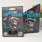 Дурабле ПП коробки дисплея карты волдыря короля Кунг Мужчины Повышения Таблетки 3Д материальный