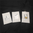 Прозрачная передняя лоснистая сияющая пластиковая упаковка украшений ожерелья мешков молнии