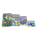 Ресеалабле голографический печатая мешок сумки фильма лазера Зиплок для косметического образца