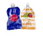 Мешок красочного многоразового Spout упаковывая с двойным замком застежка-молнии для детского питания