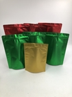 Изготовленная на заказ влагостойкая стойки сумка кофе мешков вверх с сумками алюминиевой фольги для сумок кофейного зерна гайки конфеты мешка печений