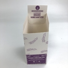 Изготовленное на заказ УЛЬТРАФИОЛЕТОВОЕ фильма Matt выбитое с картоном толщины 400g 350g белым для бутылок 30ml 60ml показывает упаковку бумажной коробки