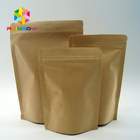 Молния Biodegradable Kraft PLA стоит вверх мешок Compostable для чая