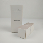 Косметическая упаковывая коробка упаковки бумаги картона Lipstic Skincare 30ml 50ml макияжа коробки изготовленная на заказ белая для косметики