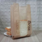 Мешки Kraft хлеба/молока бумажные прокатали Multi-Слои с ясным окном