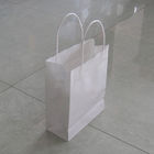 Recyclable белые изготовленные на заказ бумажные мешки офсетная печать бумаги Kraft 150 грамм