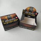 картон коробки 4C дисплея влияния 3D бумажный упаковывая для карты волдыря носорога 69
