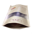 Штейновые заканчивая семена тыквы бумаги Kraft упаковывая мешок с Ziplock и окном