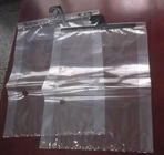 Пластичные ясные colthes уплотнения сжатия упаковывая мешок с вешалкой/сползая застежку -молнию