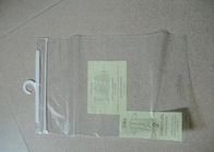 Мешки тенниски одеяния PE PVC пластичные упаковывая с крюком и сползая застежку -молнию
