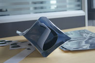 Мешок алюминиевой фольги отделки плоского дна штейновый упаковывая для кофе, серебряной связи олова