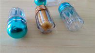 Бутылки пилюльки голубой восьмиугольной ясности формы пластичные опорожняют бутылки медицины