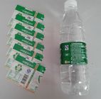 Ярлыки втулки сокращения бутылки воды PVC для детержентный упаковывать бутылки