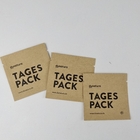 Изготовленная на заказ жара логотипа - сумки уплотнения уплотнения 3 сумка мешка алюминиевой фольги Kraft бортовой плоская бумажная