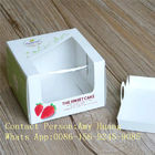 Коробка белого дисплея подарка 350г бумажная для шоколада упаковывая с окном