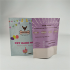Высококачественный логотип на заказ, печатающий гладкую упаковку для хранения, полиэтиленовый мешок для кормления домашних животных